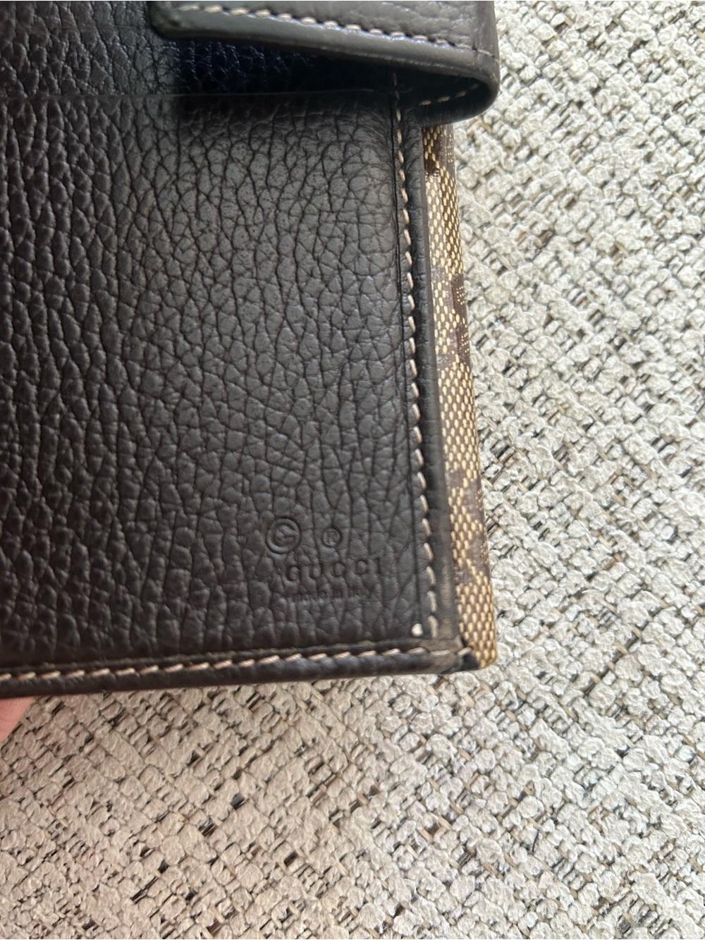 Authentic Gucci Brown GG Canvas Continental Wallet - Picture 12 of 13